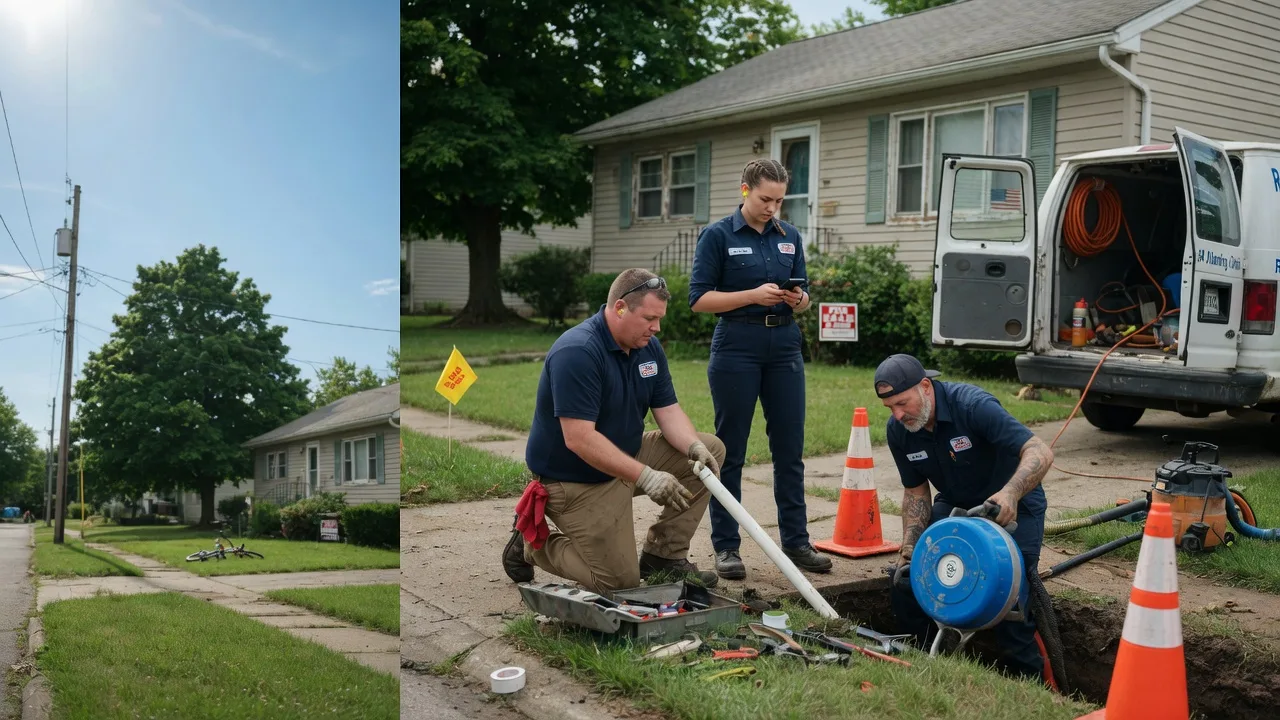 Sewer Line Repair in Paden City, WV near me